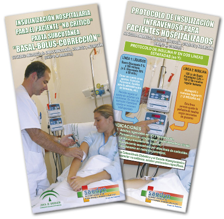 Imagen folletos protocolo insulinización