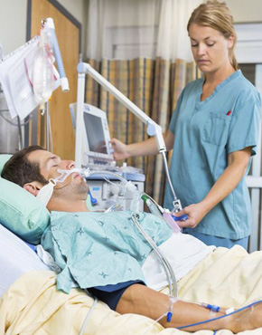 Imagen paciente atendido en el hospital